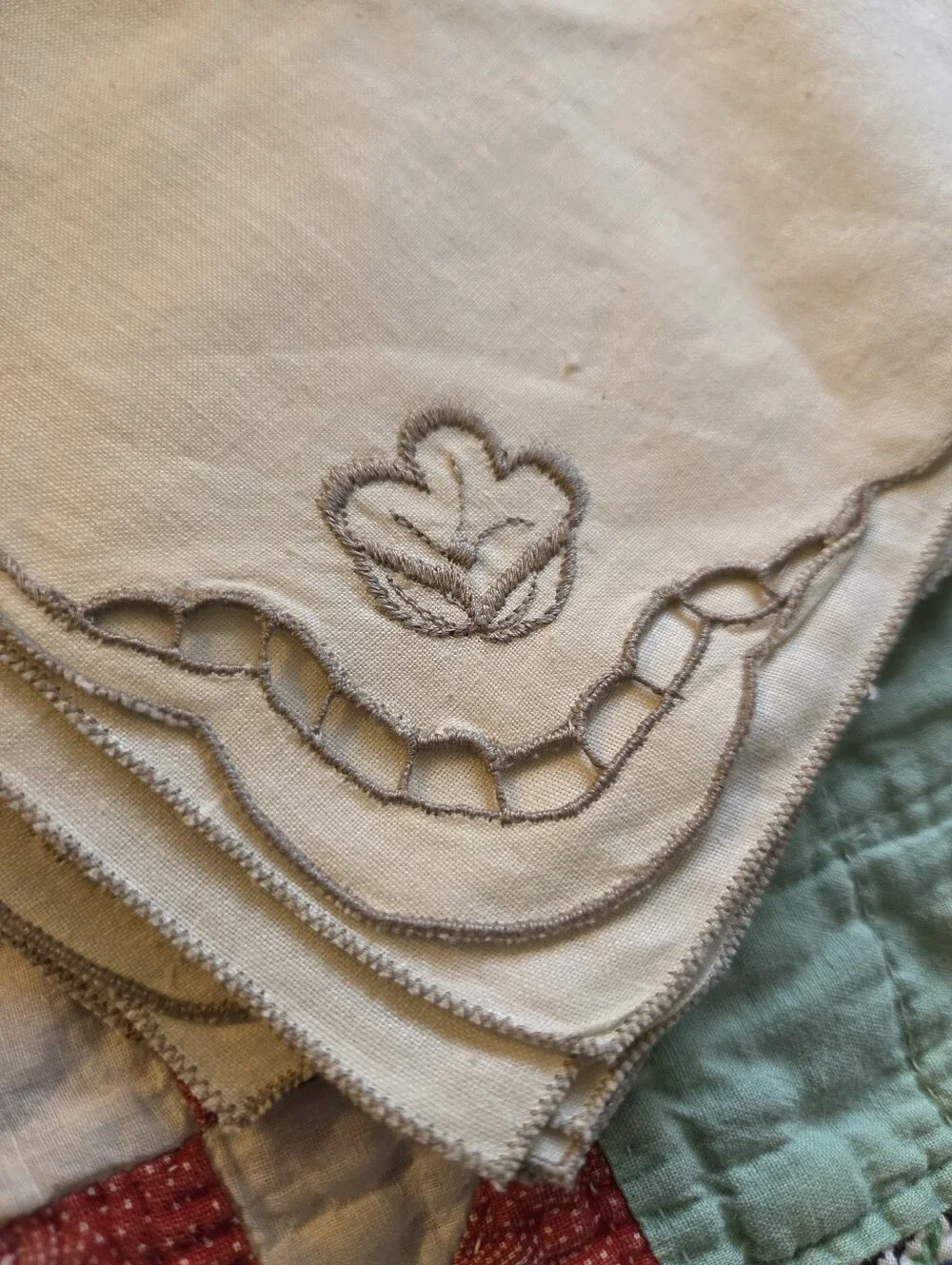 Vintage cream colored